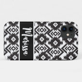 Boho Aztec Personalisierte Telefonabdeckung, alle  Case-Mate iPhone Hülle (Rückseite (Horizontal))
