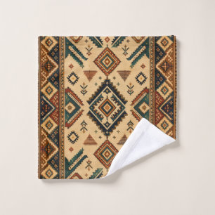 Boho Aztec-Stammesmuster-Küchenschürze   Rustikal  Waschlappen