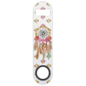 Boho aztekischer Aquarell-amerikanischer Speedflaschenöffner (Vorderseite)