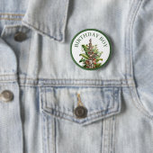 Boho Baby Animal Safari Birthday Button (Beispiel)