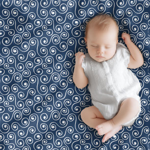 Boho Baby Blanket Pastel Rainbow Cosy Comfort Fleecedecke