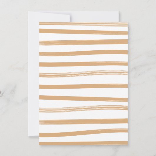 Boho Baby Boy Clothesline Babydusche Einladung (Rückseite)