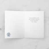 Boho Baby Boy Gratulations Card Karte (Innenseite)