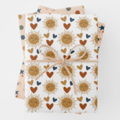 Boho Baby Boy Pattern Geschenkpapier Set (Beispiel)