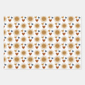 Boho Baby Boy Pattern Geschenkpapier Set (Vorderseite)