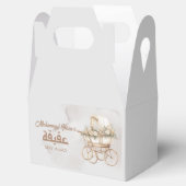 Boho Baby Carriage Aqiqah Unisex Muslim Neuborn Geschenkschachtel (Geöffnet)