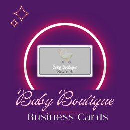 Boho Baby Carriage Boutique New York Visitenkarte