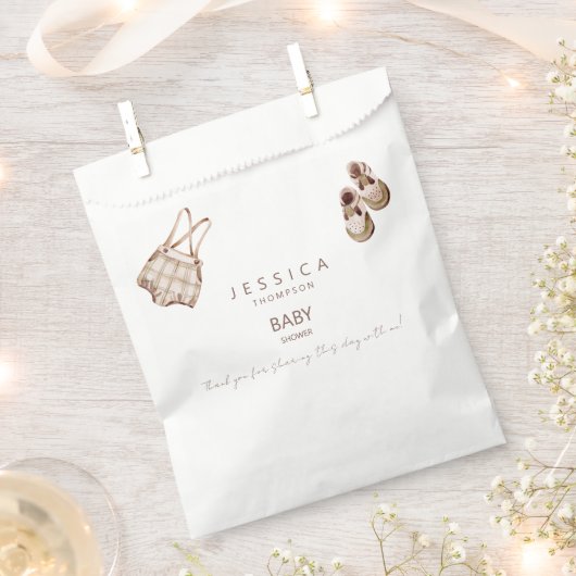 Boho Baby Clothes Boy Baby Showbücher Geschenktütchen (Ausgeschnitten)