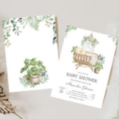 Boho Baby Crib Baby Dusche Einladung