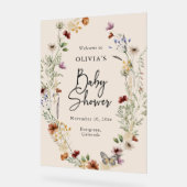 Boho Baby Dusche Akryllische Markierung Acrylschild (Winkel)