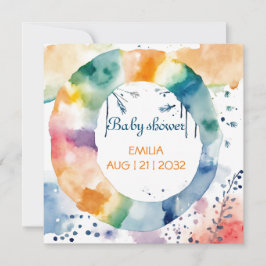 Boho Baby Dusche Custom Neutral Bohemisch Baby Save The Date