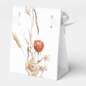 Boho Baby Dusche Vielen Dank für Ihre Gefälligkeit Geschenkschachtel (Rückseite)