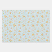 Boho Baby Duschwrapping Paper Geschenkpapier Set (Vorderseite 2)