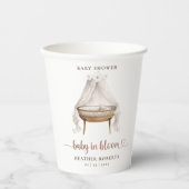 Boho Baby Duwer Cups Neutral-Bläserglas Pappbecher (Vorderseite)