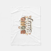 Boho Baby Fleece blanket (Vorderseite)