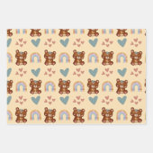 Boho Baby Geschenkpapier Set (Vorderseite)