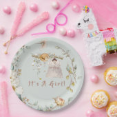 Boho Baby Girl Dress Outfit Pappteller (Party)