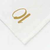 Boho Baby Girl Milestone Monthly Baby Blanket Fleecedecke (Ecke)