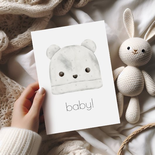 Boho Baby Glückwunschkarte Karte