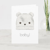 Boho Baby Glückwunschkarte Karte (Vorderseite)