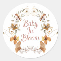 Boho Baby in Bloom Wildblumen Kinderdusche