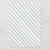 Boho Baby Kleider Dusche Kinderbetreuung Eltern Hinweiskarte (Rückseite)