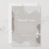 Boho Baby Magazine Birth Ankündigung (Rückseite)