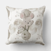 Boho Baby Mouse Kissen (Vorderseite)
