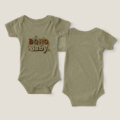 Boho Baby One-piece Top (Design Vorderseite & Rückseite)