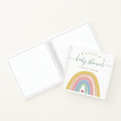Boho Baby Rainbow Baby Showbook Notizblock (Innenseite)
