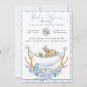 BOHO Baby Showboys Hammock Baby Einladung (Vorderseite)