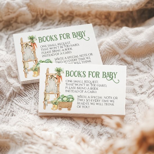 Boho Baby Shower Book Begleitkarte