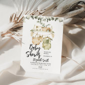 Boho Baby Shower Einladung