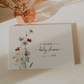 Boho Baby Shower Gästebuch