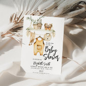 Boho Baby Shower Gender Neutral Einladung