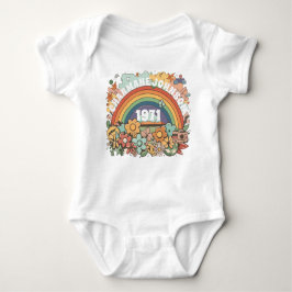 Boho Baby Shower Geschenk Strampler