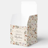 Boho Baby Shower Geschenkschachtel (Geöffnet)