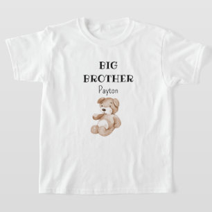 Boho-Baby-Shower großer Bruder oder große Schweste T-Shirt