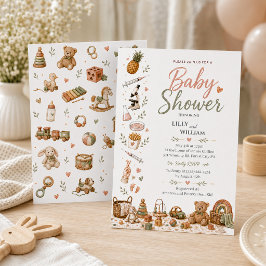 Boho Baby Shower Invitation IVF Journey Einladung