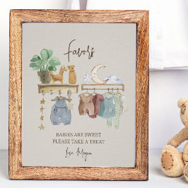 Boho Baby Shower Kinderzimmer Thema Favoriten Post Poster