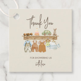 Boho Baby Shower Kinderzimmer Thema Vielen Dank Geschenkanhänger