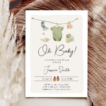 Boho Baby Shower Oh Baby Boy Kleidung Rustikal