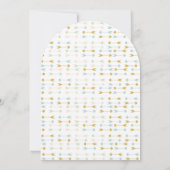 Boho Baby Shower Oh Baby Einladung (Rückseite)