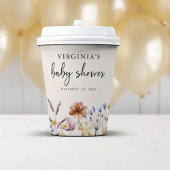 Boho Baby Shower Pappbecher