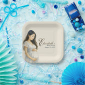 Boho Baby Shower Plates for Asian Mom Pappteller (Party)