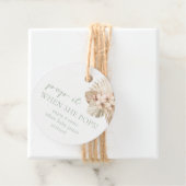 Boho Baby Shower Pop Es, wenn sie Pop bevorzugen T Geschenkanhänger (Beispiel)