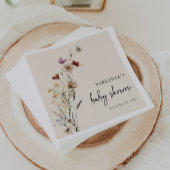 Boho Baby Shower Serviette