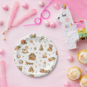 Boho-Baby-Spielzeug  Pappteller (Party)