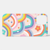 Boho Baby Summer whimsical Regenbogen nahtlos Patt Case-Mate iPhone Hülle (Rückseite (Horizontal))