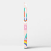 Boho Baby Summer whimsical Regenbogen nahtlos Patt Case-Mate iPhone Hülle (Rückseite / Links)